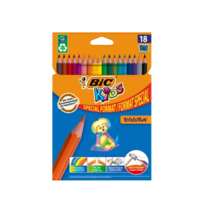 Boîte de 18 crayons de couleur
