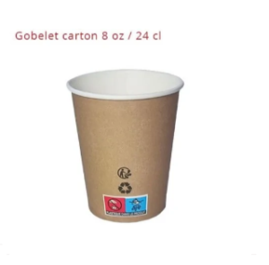 Gobelet carton 8 oz