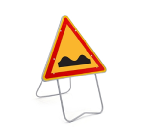 Panneau triangulaire, dos d'âne