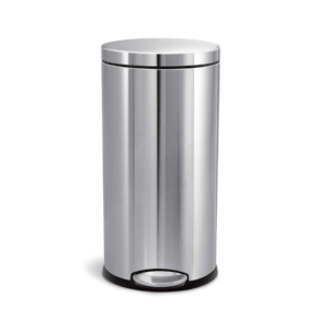 Poubelle à pédale en inox