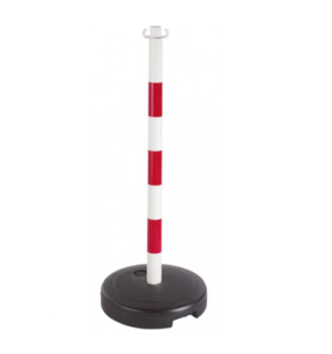 Poteau pour chaîne de signalisation