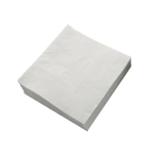 Serviette papier blanche